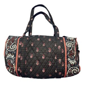 NWOT Vera Bradley Houndstooth Brown Duffel